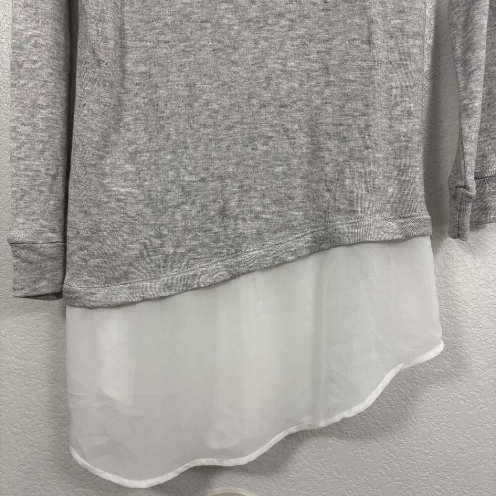 Dolan Soft Left Coast Layered Look Tunic Sweater Top - Picture 6 of 8